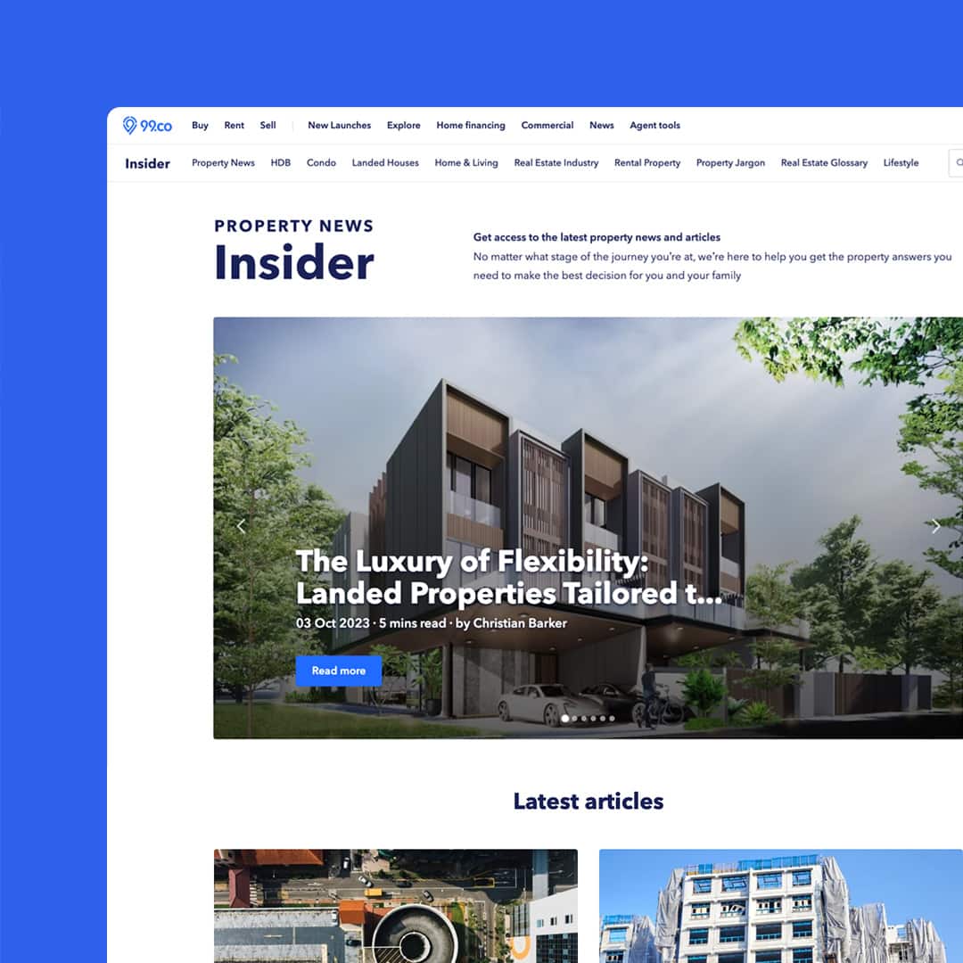Case study image for 99.co Insider