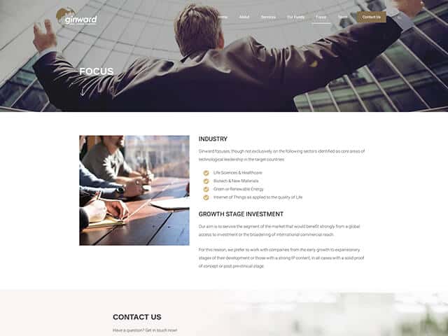 ginward portfolio solution 1