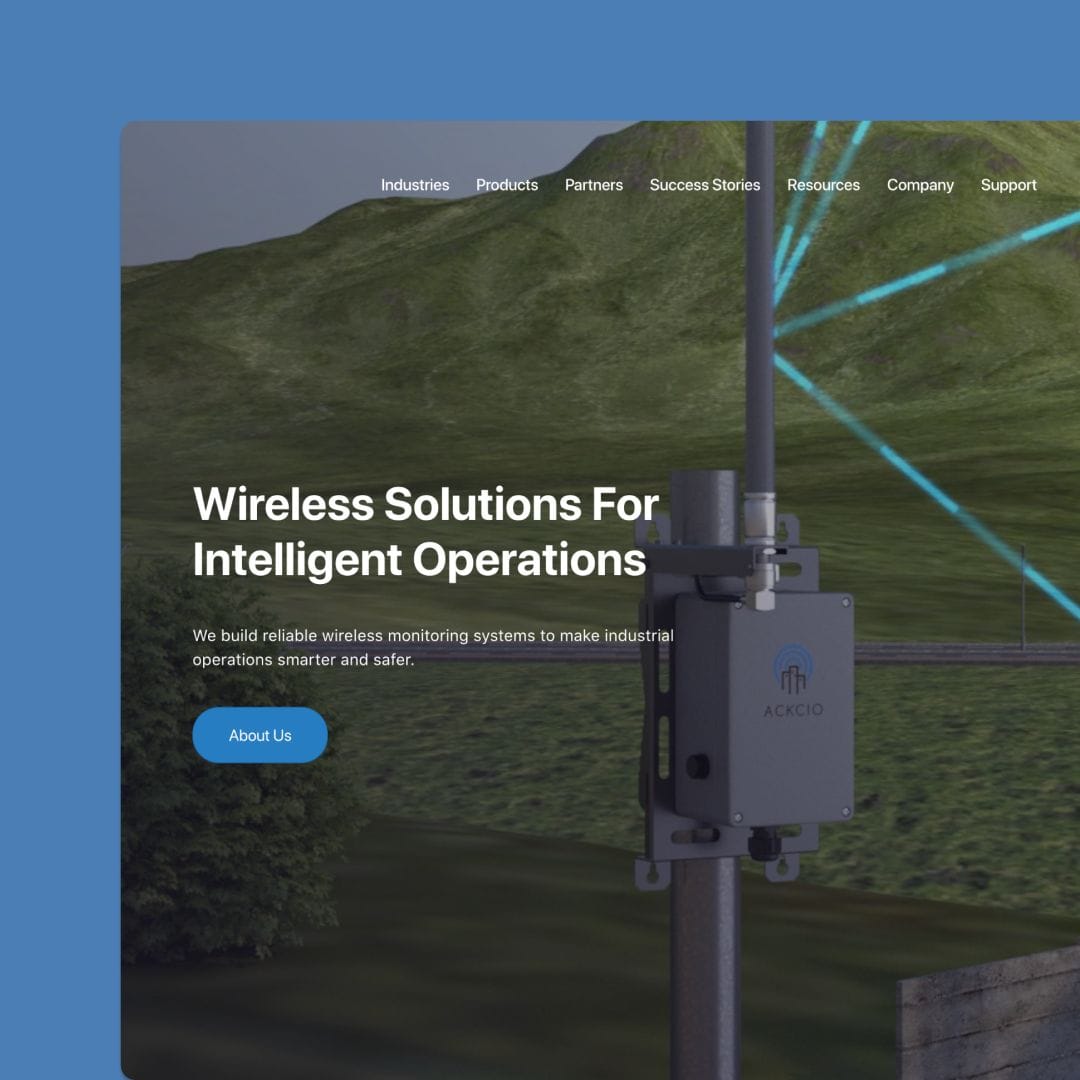 Case study image for Ackcio