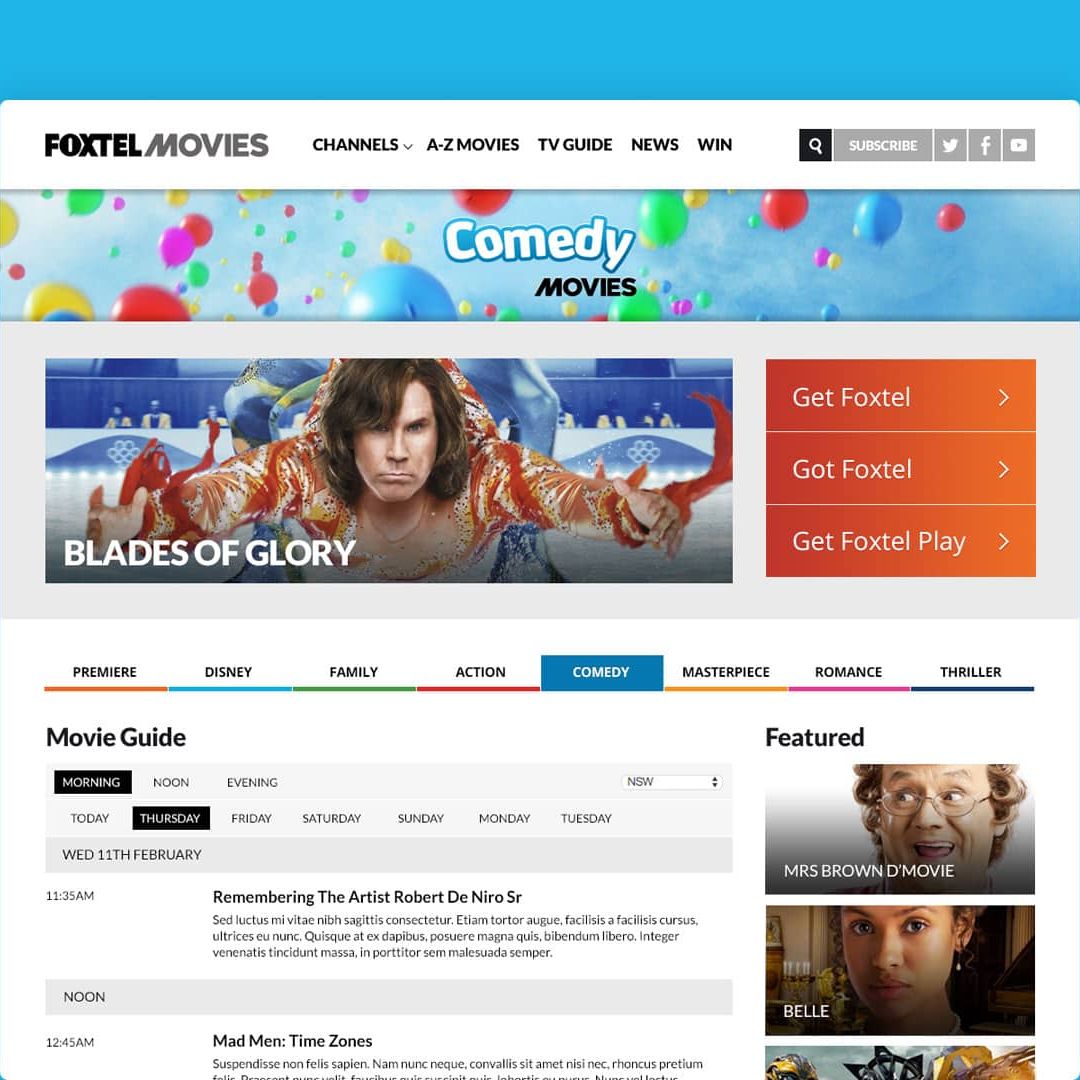 Case study image for Foxtel Australia
