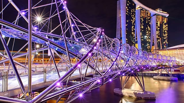 singapore helix bridge