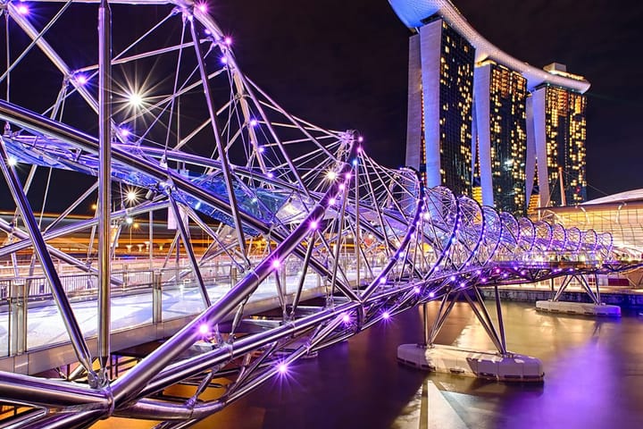 singapore helix bridge