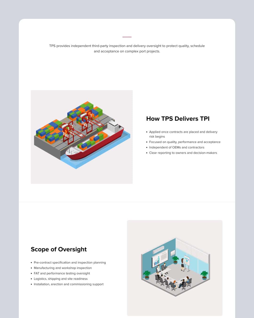 Trent Port Services website