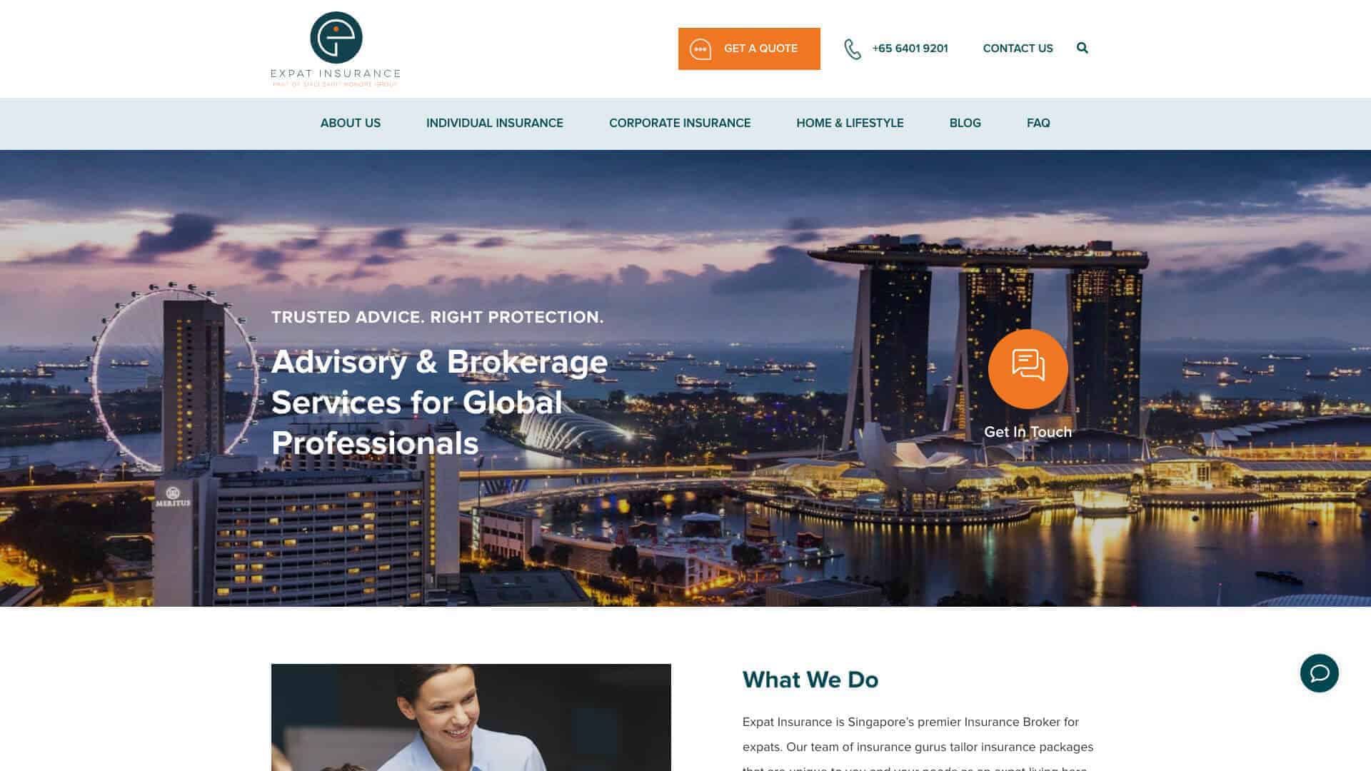 expatinsurance portfolio hero