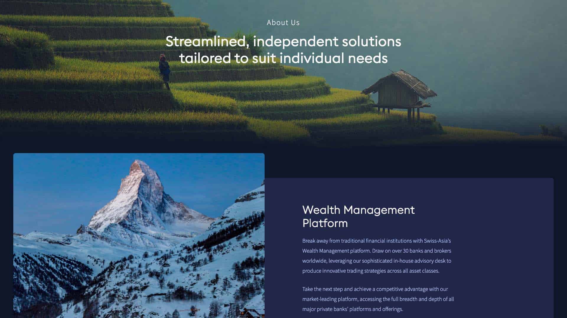 swissasia portfolio problem
