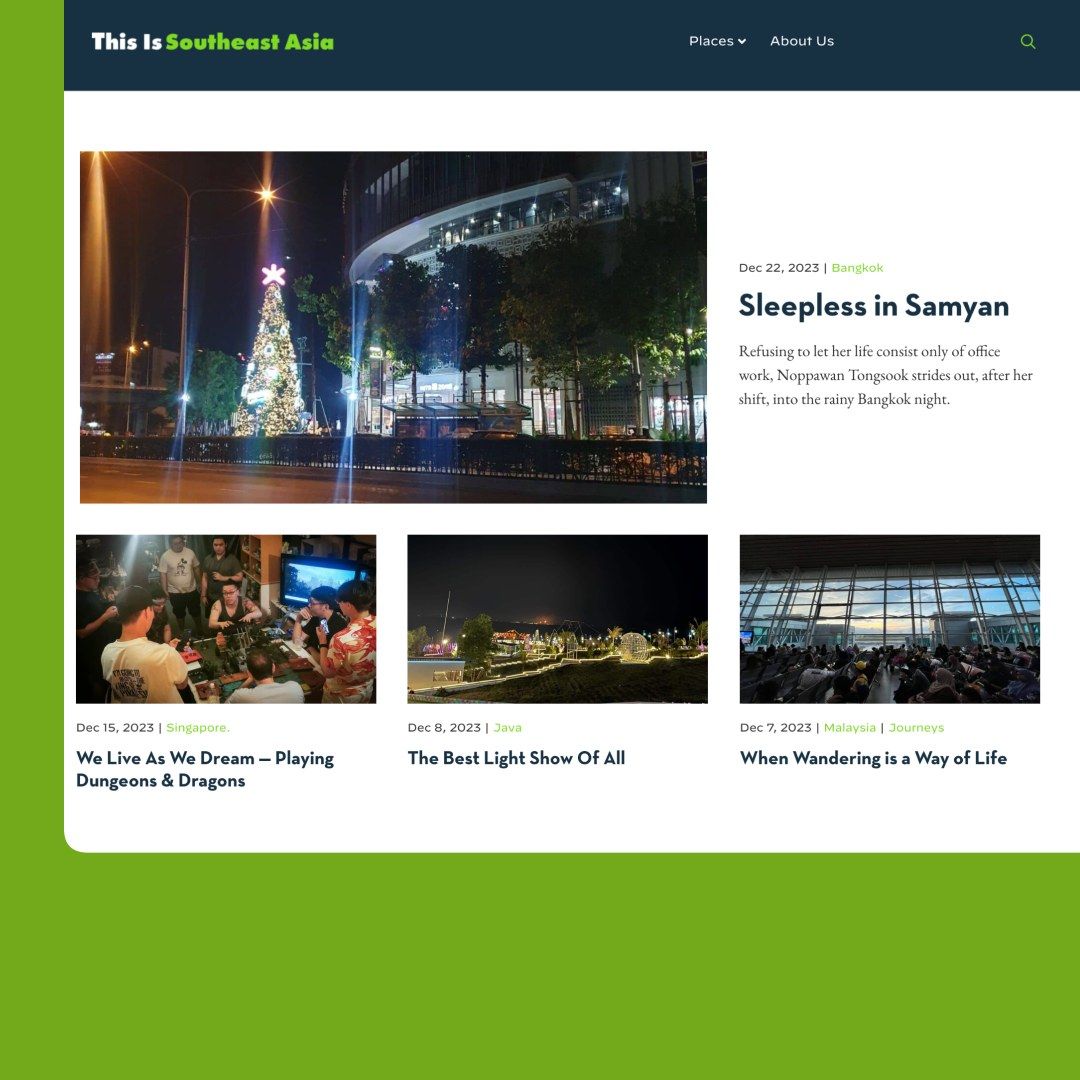 This is Southeast Asia website