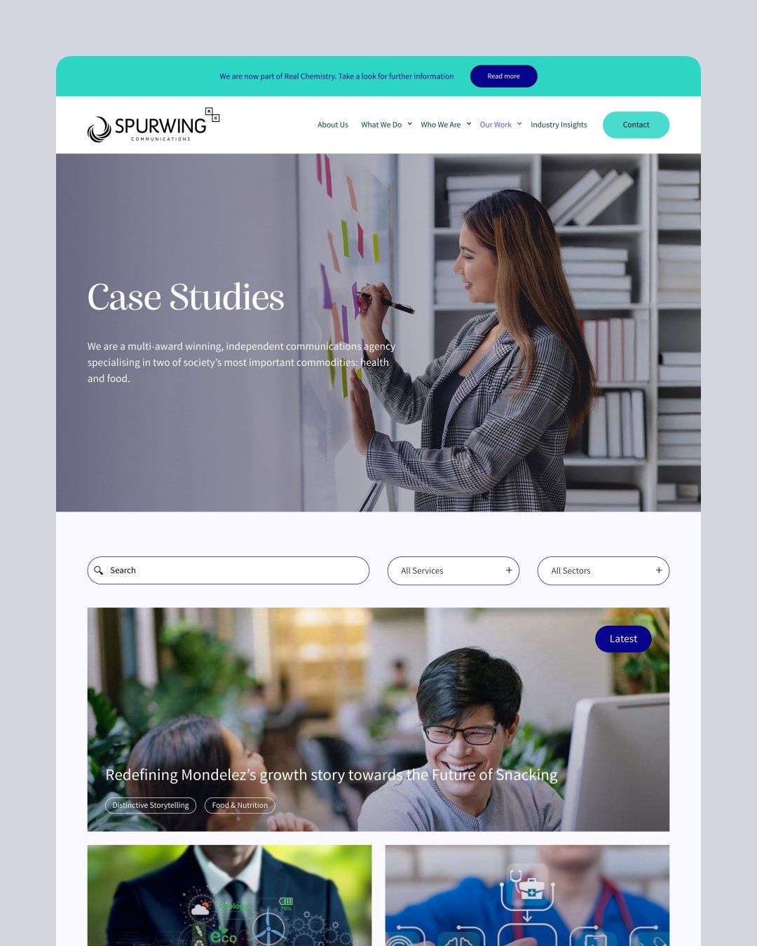 Spurwing Communications website