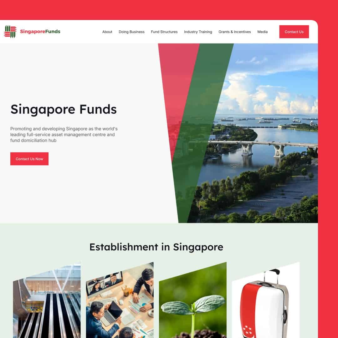 Singapore Funds Industry Group website
