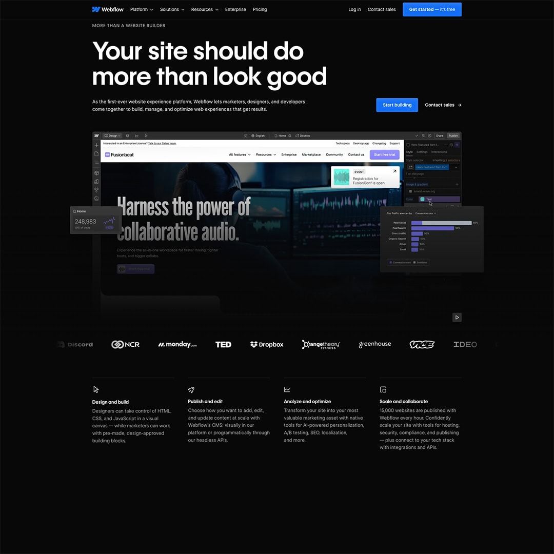 service website migration webflow