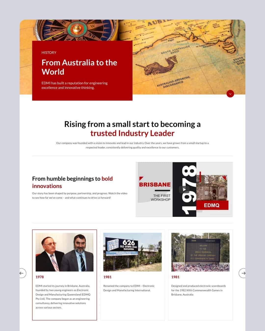 EDMI website