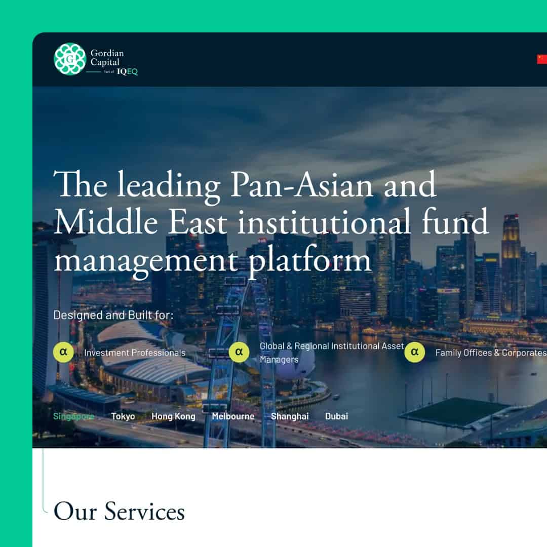 Gordian Capital website