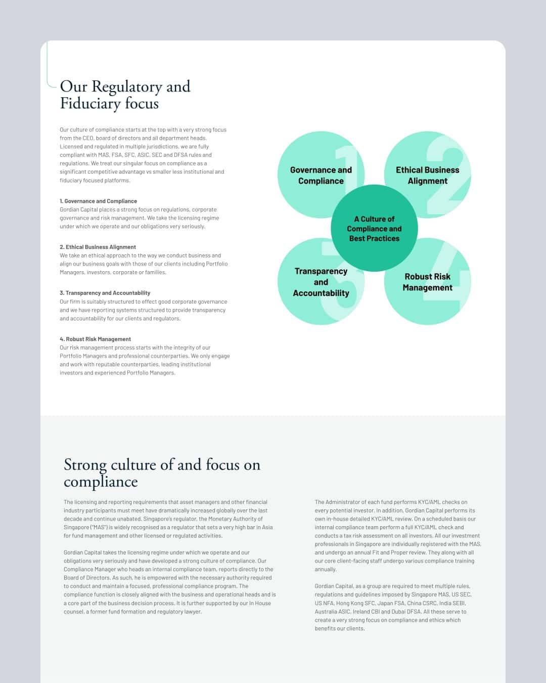 Gordian Capital website