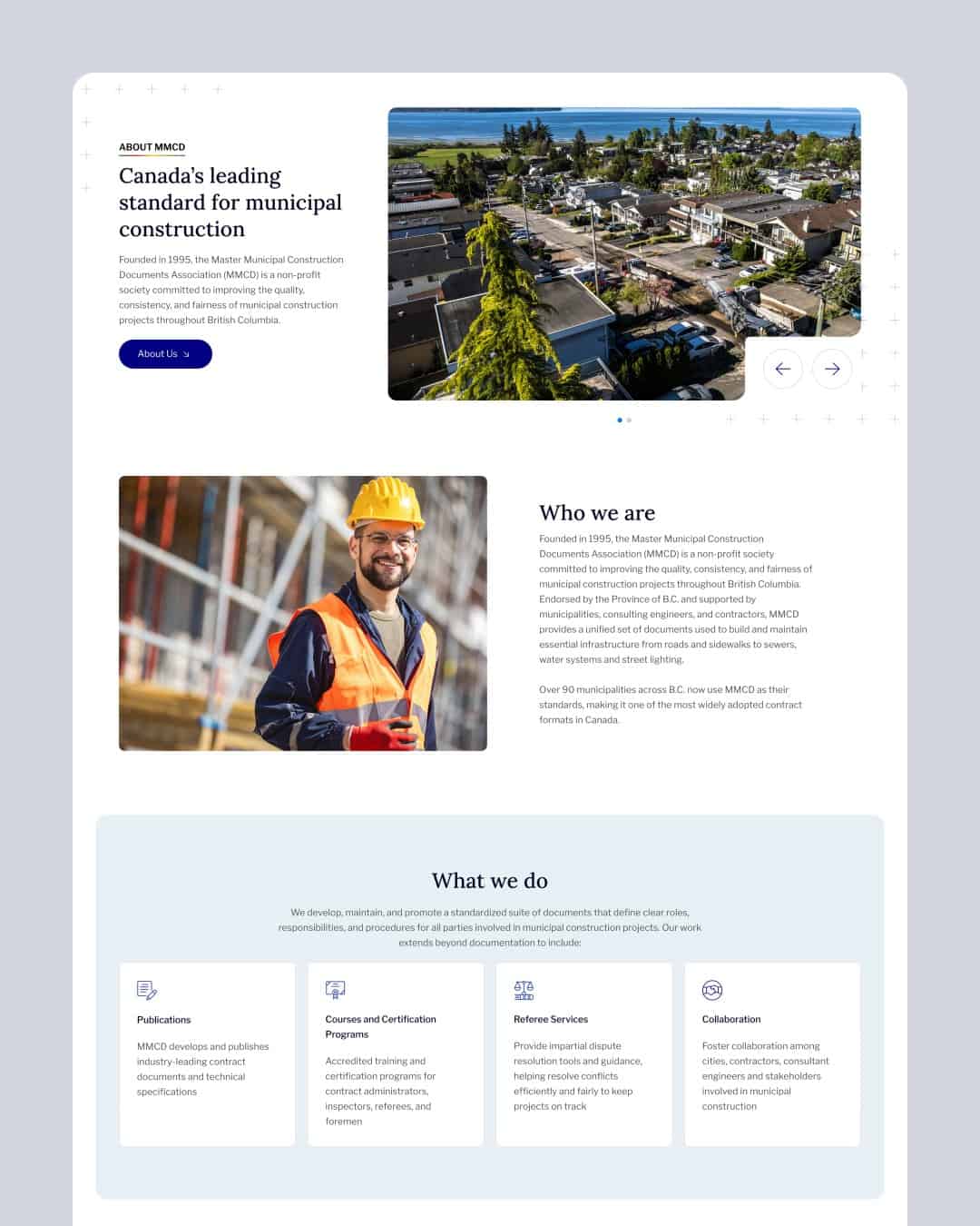MMCD website
