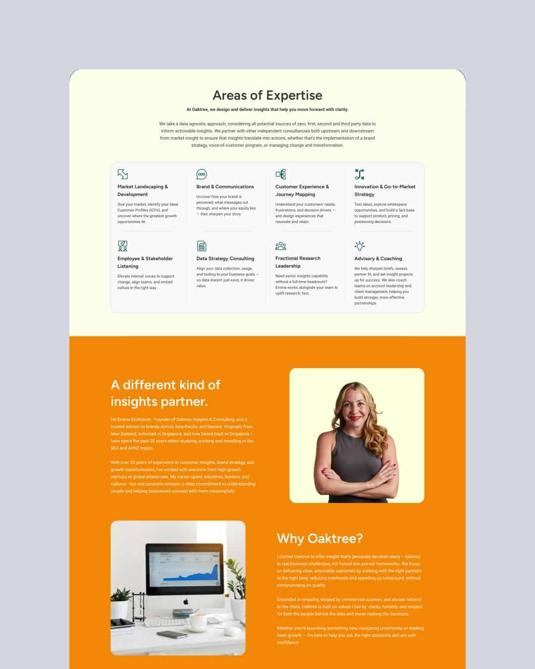 Oaktree Insights website
