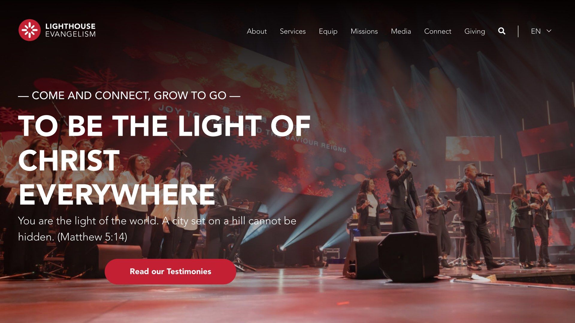 Lighthouse Evangelism website