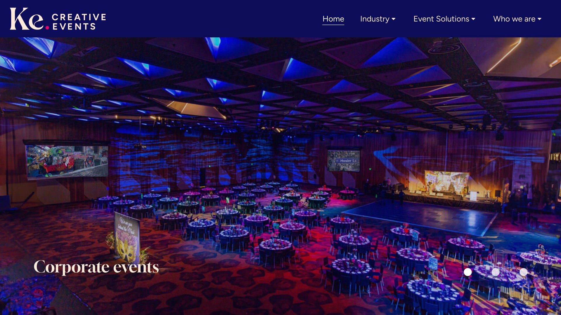 K.E. Creative website
