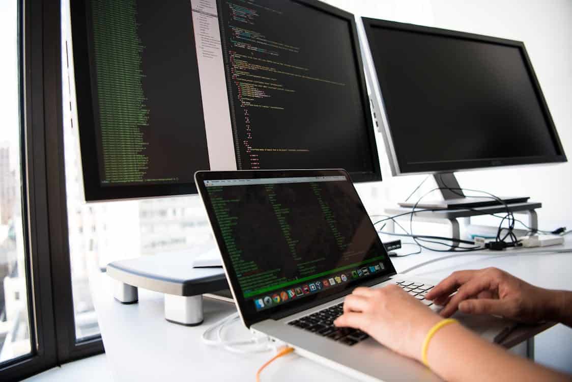 WordPress care plan developer support , two developers reviewing site