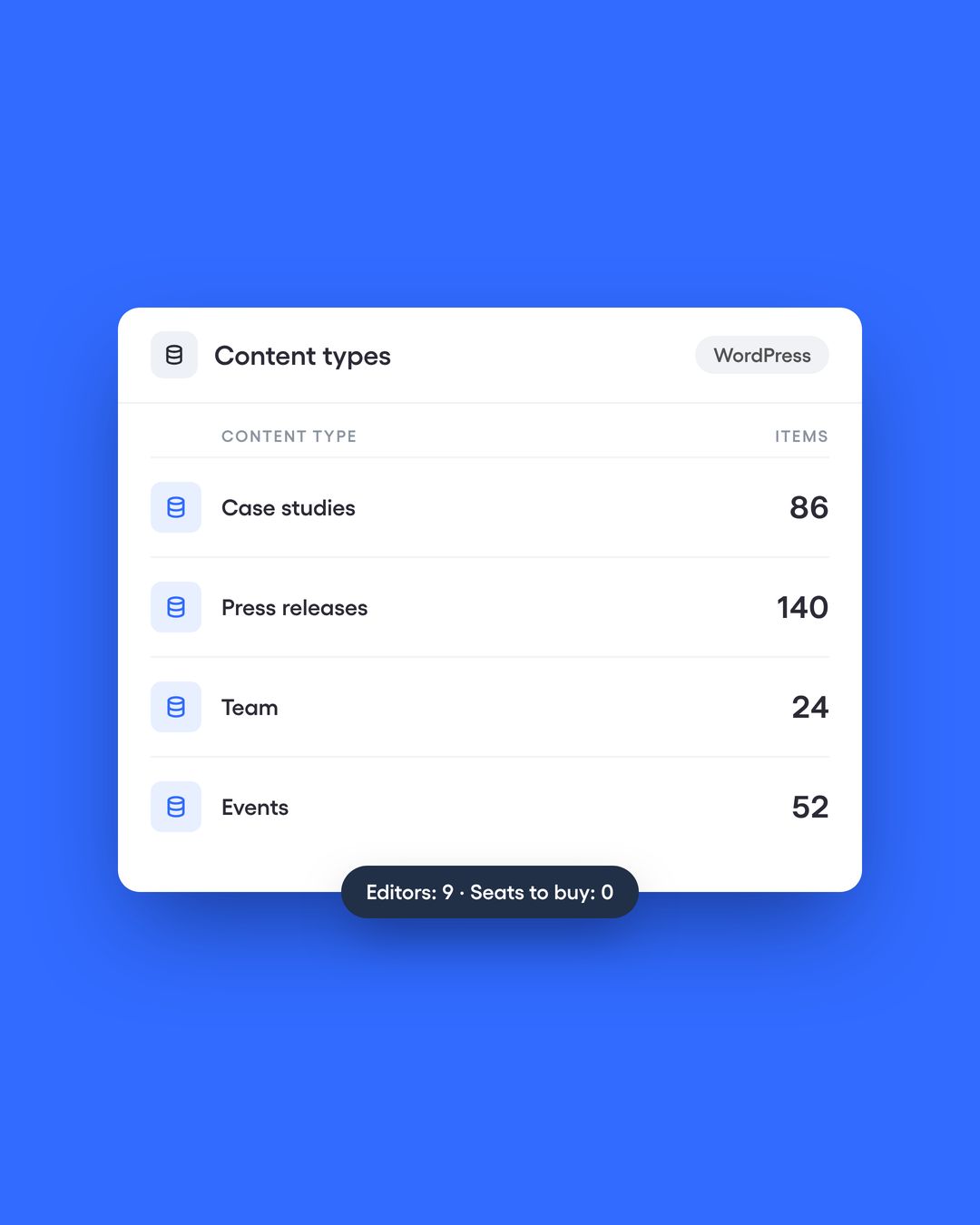 Collections without limits