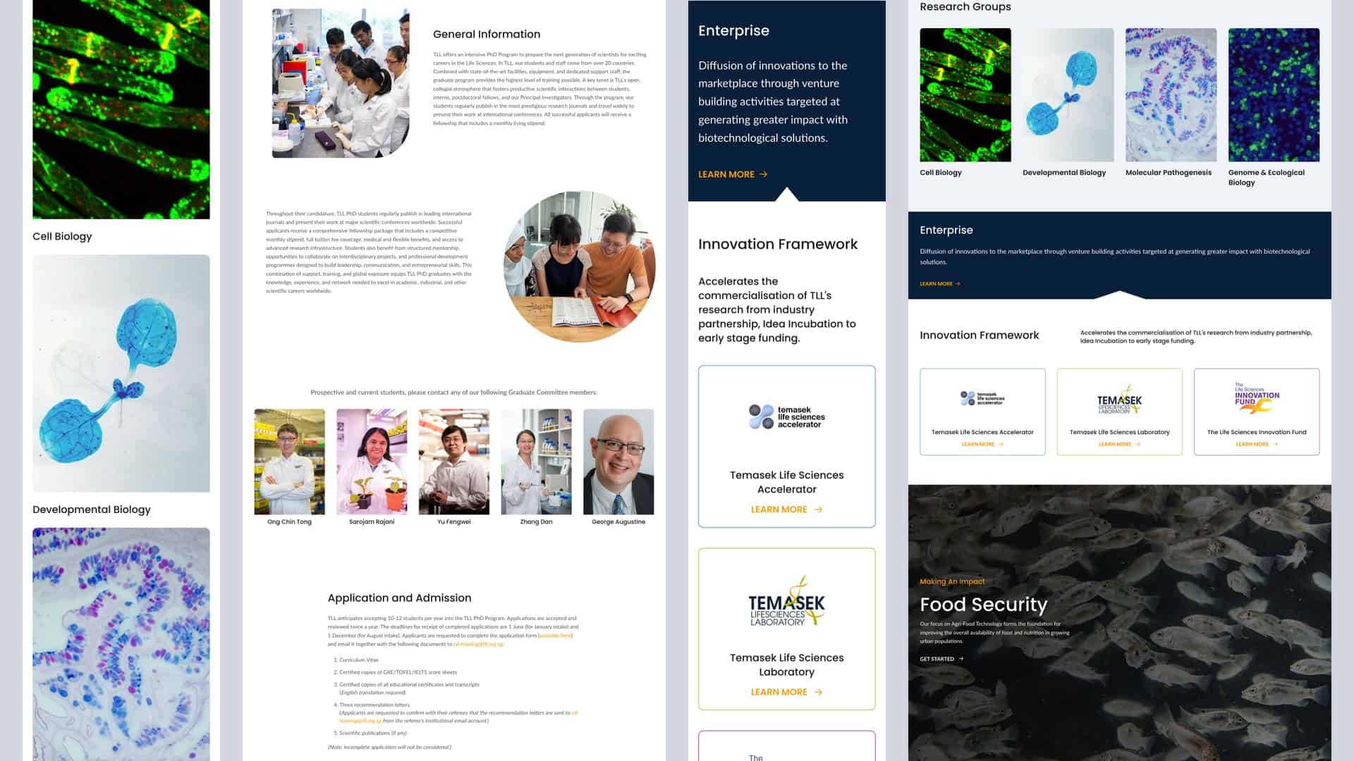 Temasek Life Sciences Laboratory website