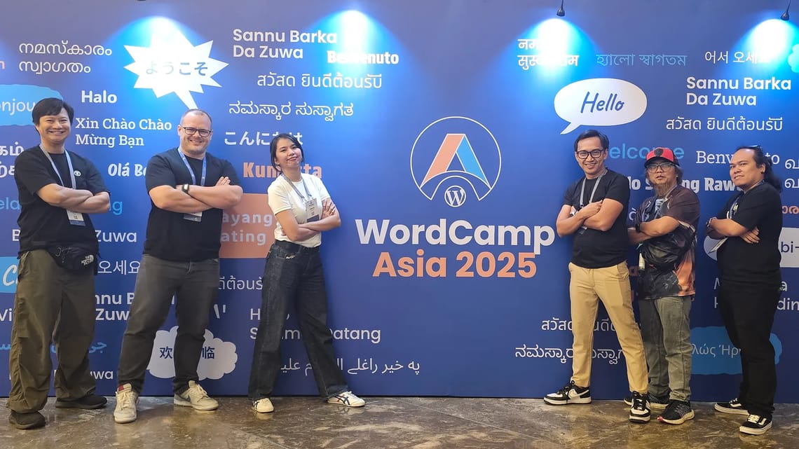 The Chillybin team at WordCamp Asia 2025