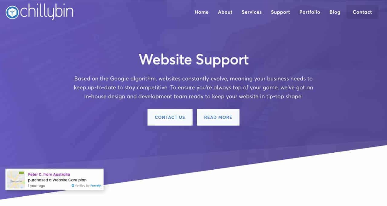 homepages that engage their visitors proof 1