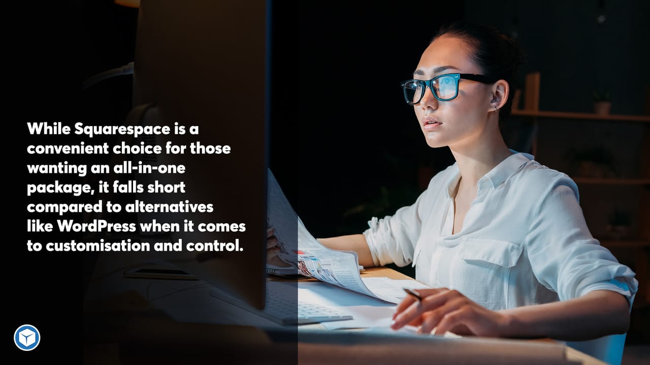woman working on computer