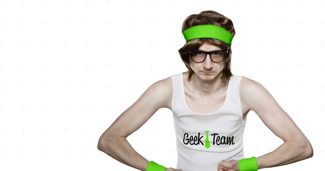 Geek Team banner 1140 x 600 pixels