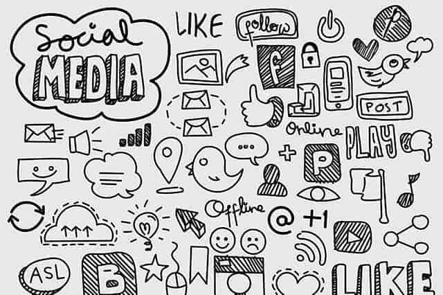 social media icons