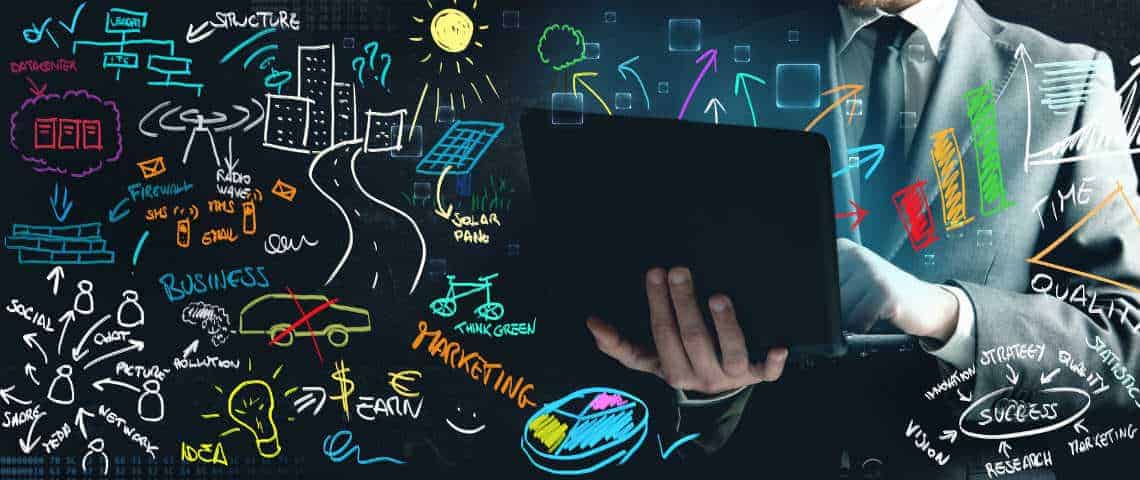 3 Myths That Keep You from Enjoying a Successful Email Marketing Campaign_featured email marketing with man holding a laptop