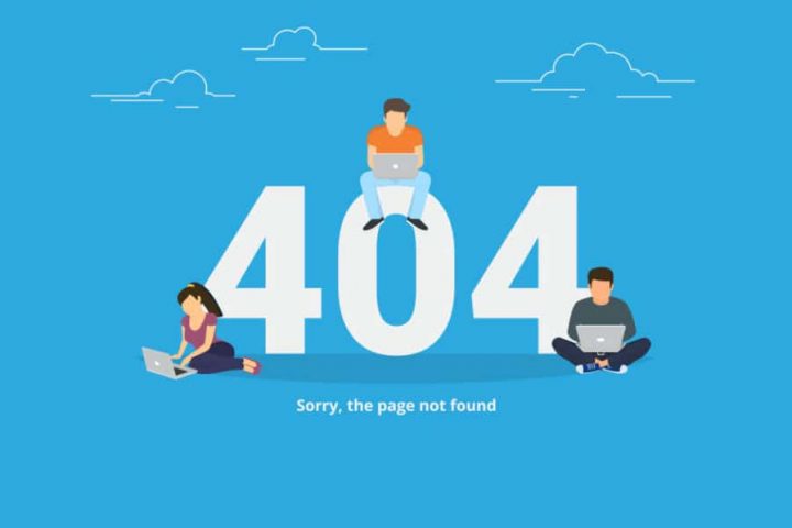 404 page with IT specialists