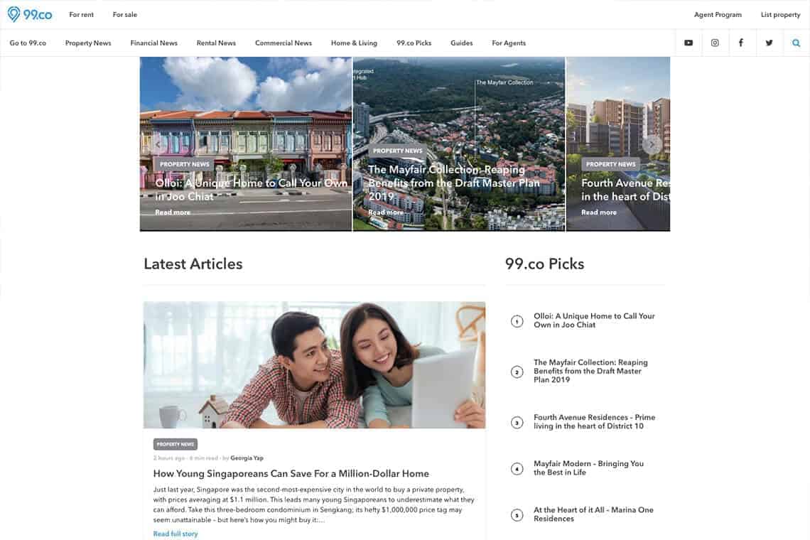 99co-portfolio-hero 99.co portfolio page screenshot