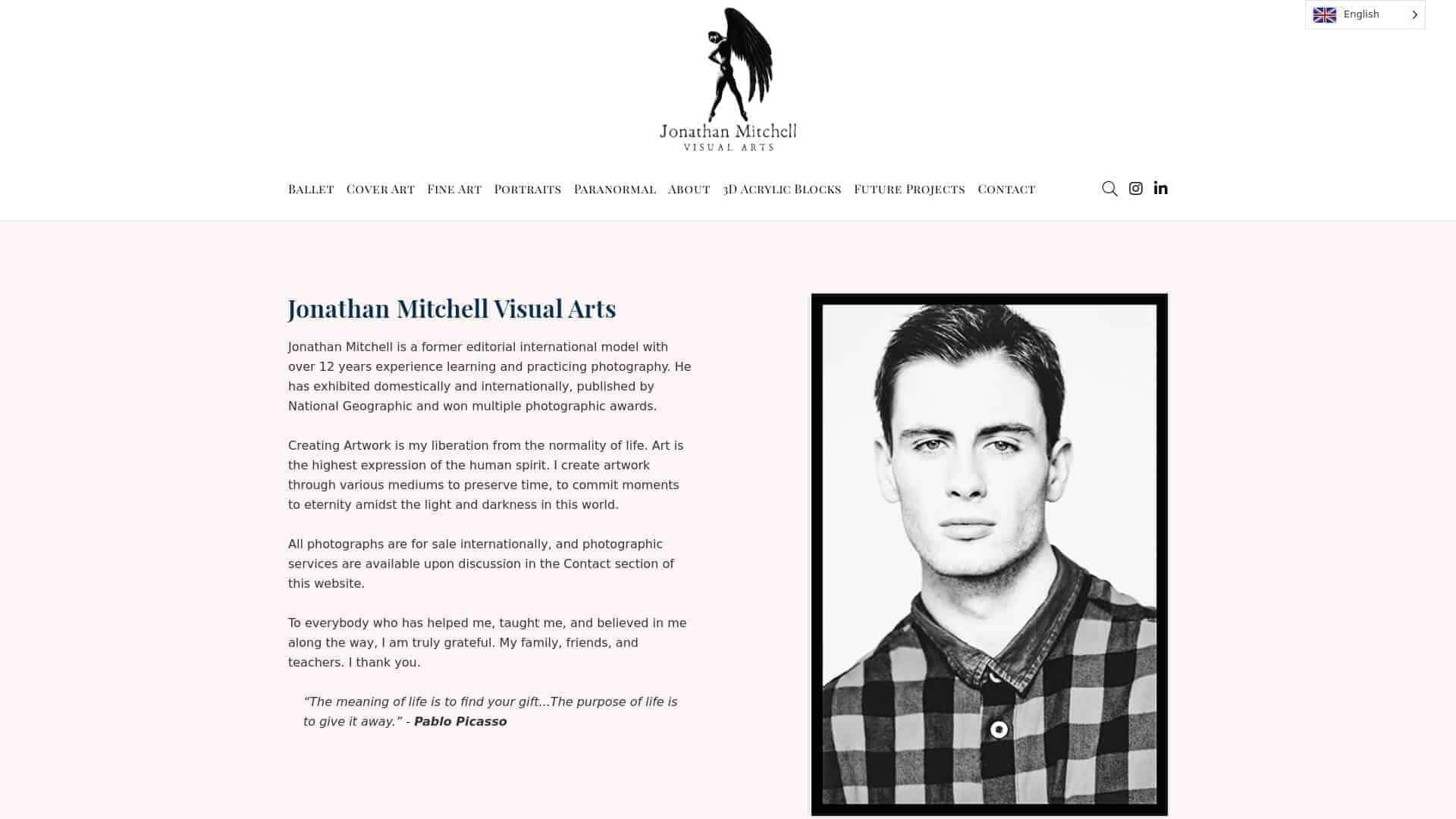 jonathan mitchell visual arts hero