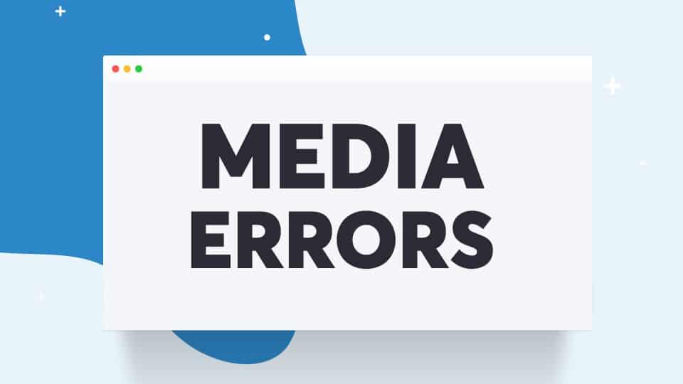 wordpress errors media