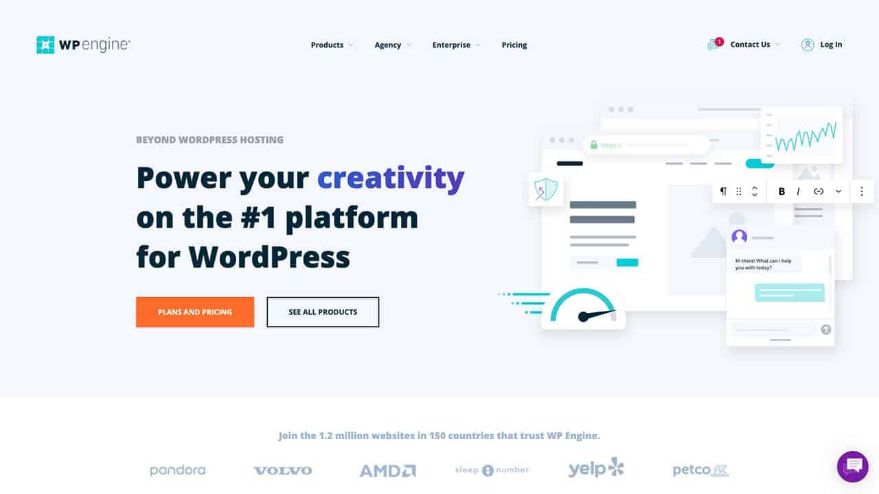the best wordpress hosting companies wpengine