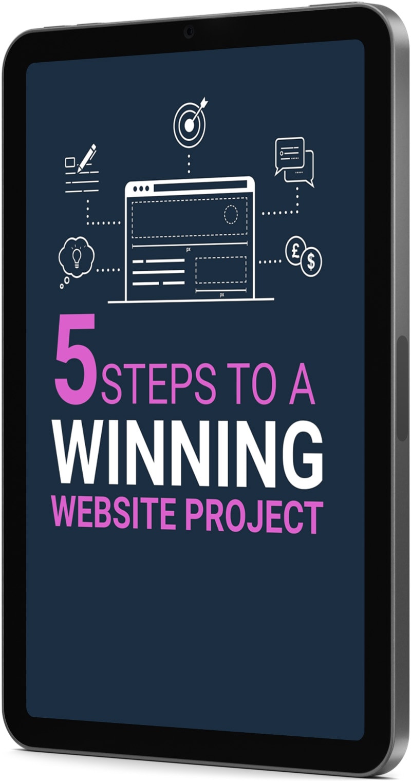 lead magnet 5 steps to a winning website project