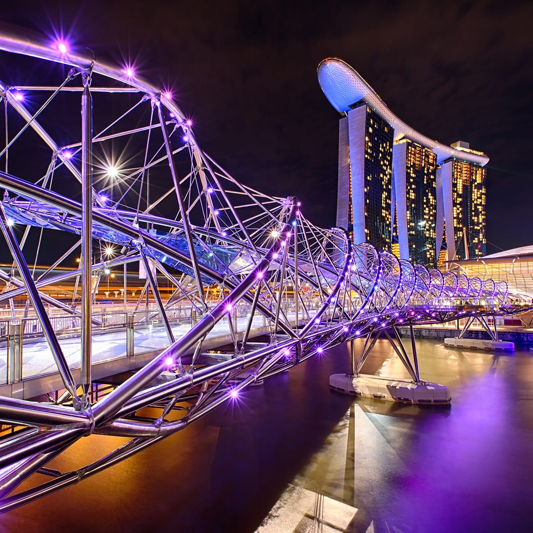 singapore helix bridge
