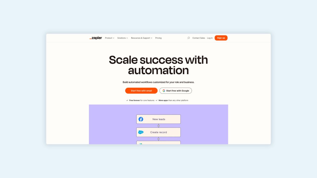 small business website needs succeed online zapier